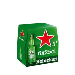 Heineken Bière Blonde 5% - 6*25cl
