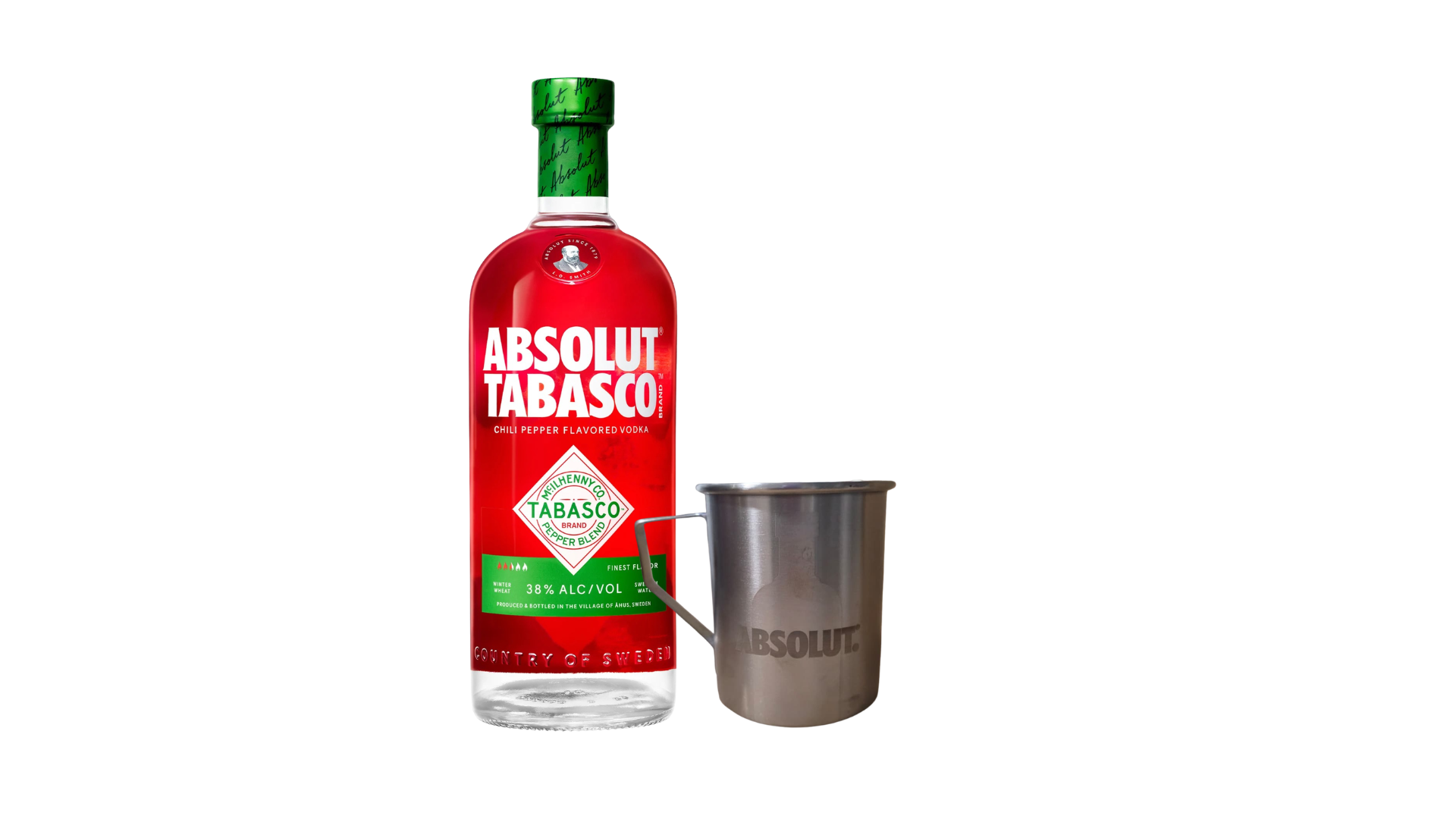 🌶️ Absolut Tabasco + 1 verre Absolut