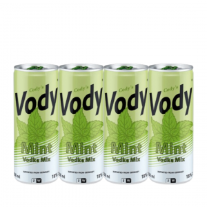 Vody Mint Wodka Mix 18% - 4*25cl