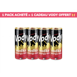 Vody Energy Mix x4 + Cadeau offert 🎁