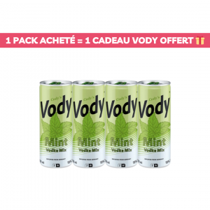 Vody Mint x4 + Cadeau offert 🎁