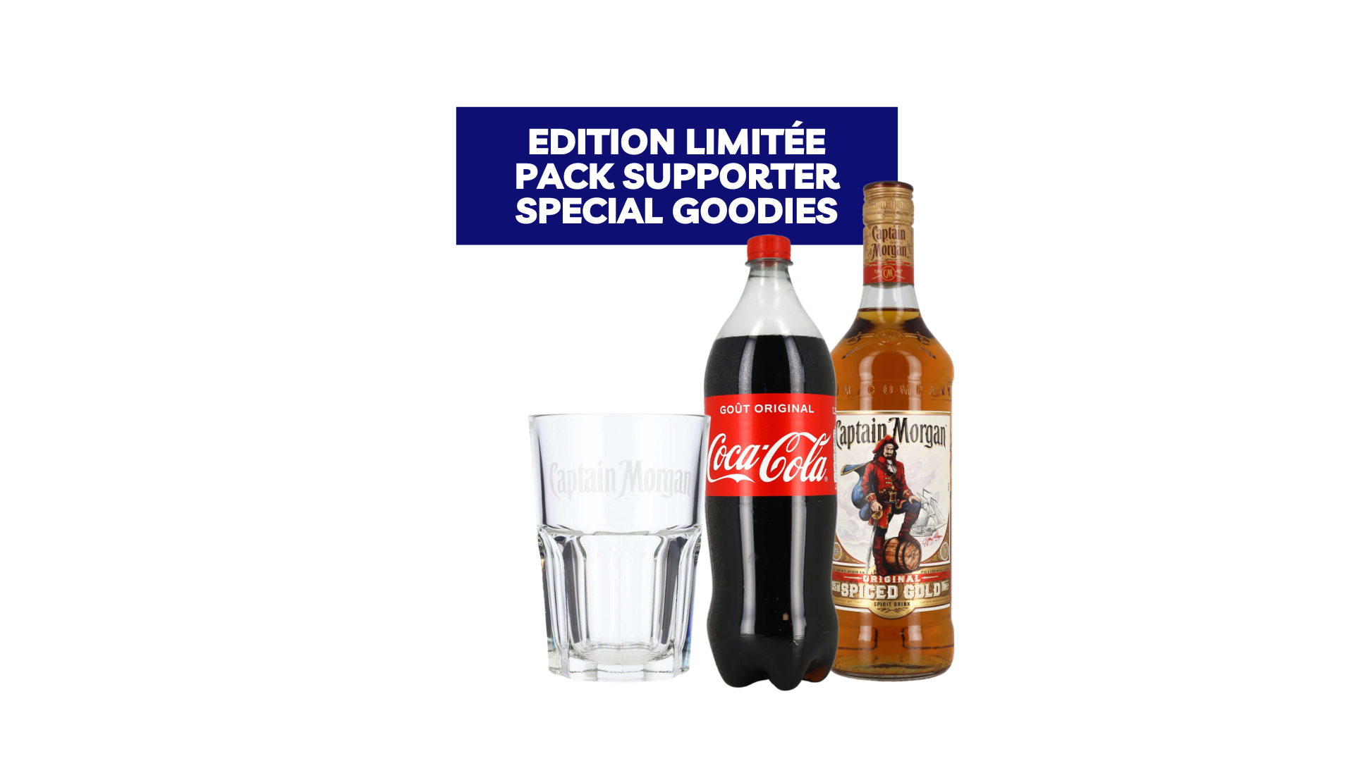 Formule Cadeaux 🎁｜Captain Morgan Coca-Cola 🍸 1 verre offert