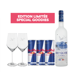 Formule Cadeaux 🎁｜Greygoose Vodka et RedBull 🍸 2 verres offerts