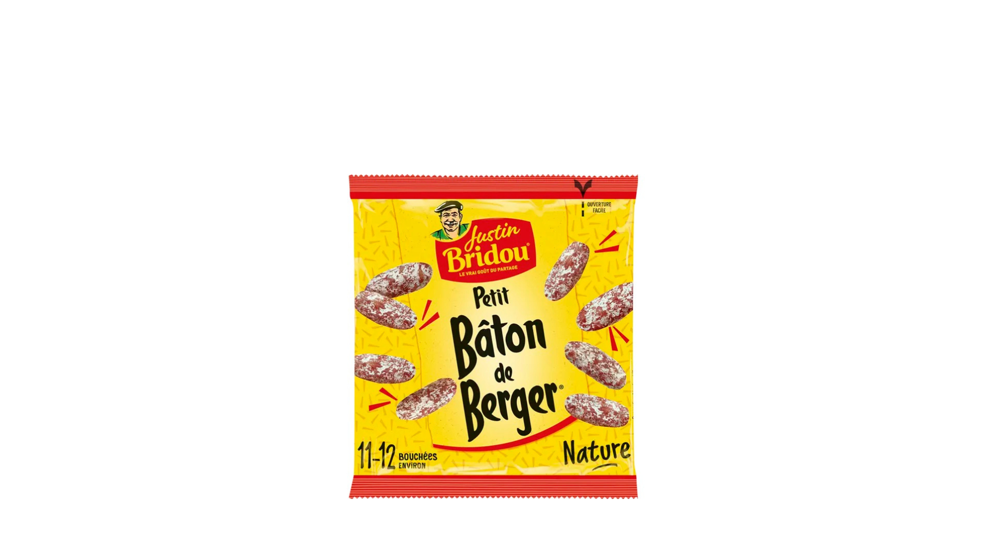 Justin Bridou - Petits Bâton de Berger - Mini saucissons secs nature