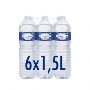 Eau de Source Plate - Cristalline 6*1,5L