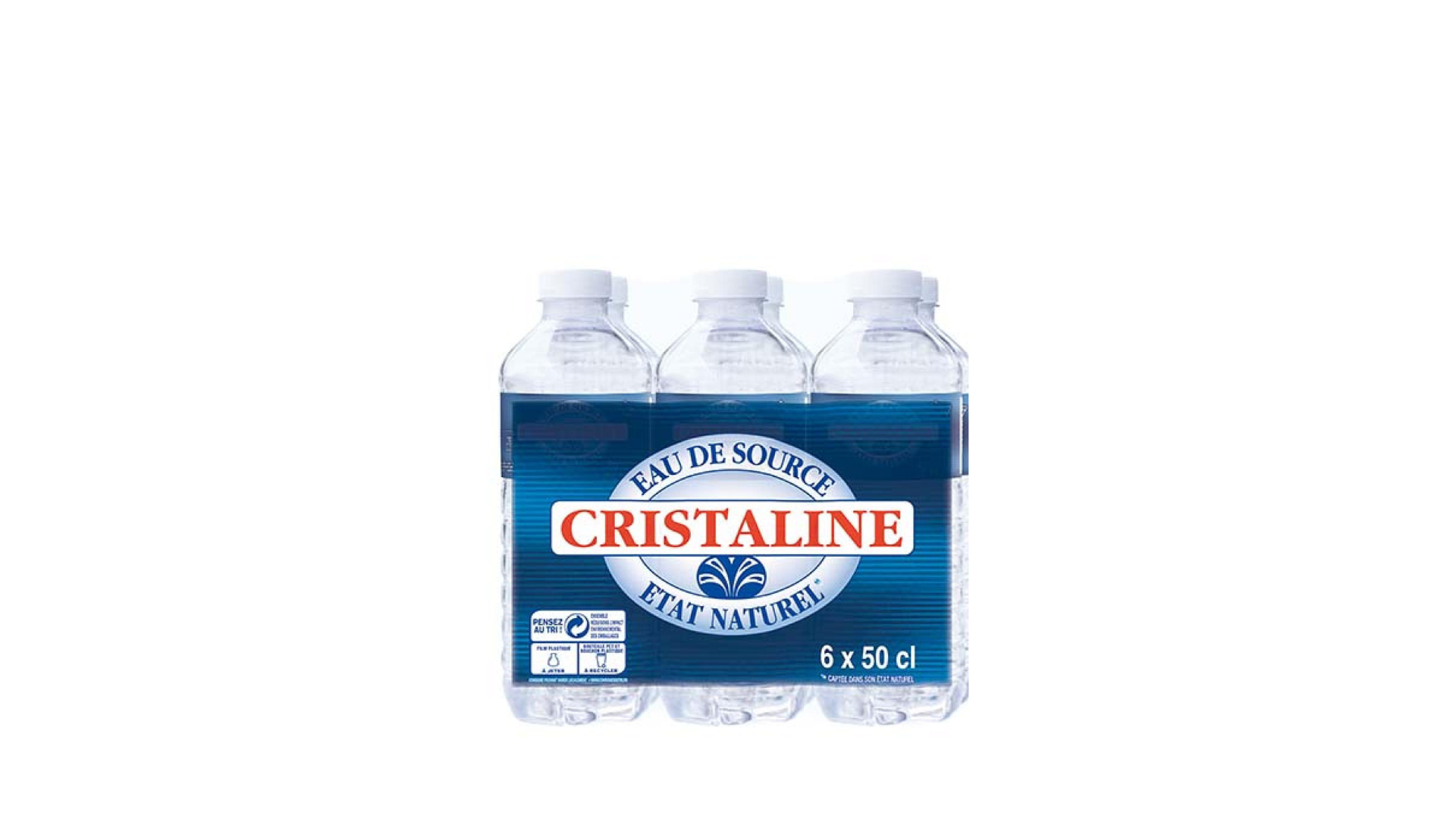 Eau Cristalline 6*50cl