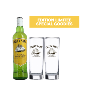 Formule Cadeaux 🎁｜Cutty Sark🍸 2 verres offerts