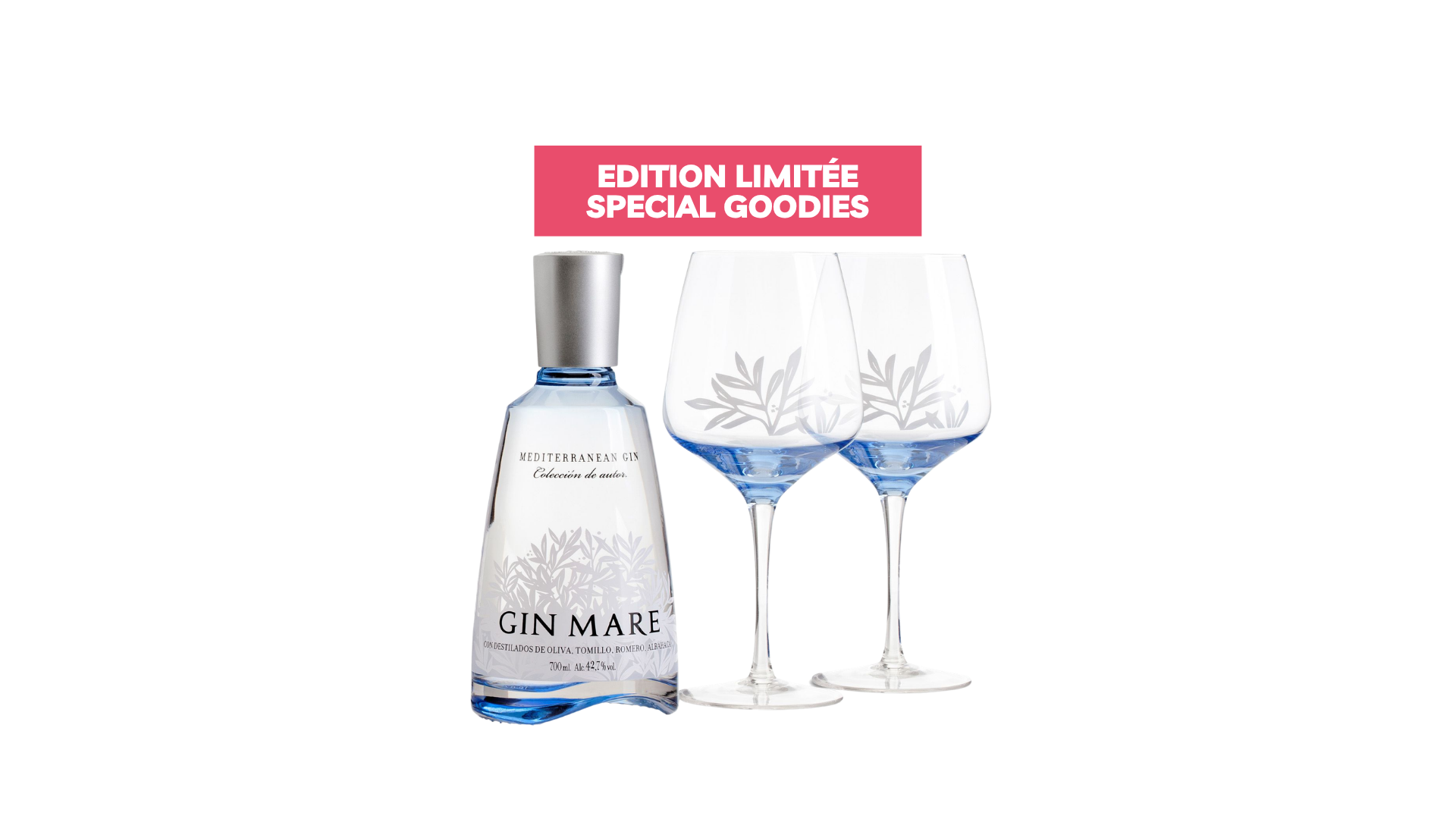 Formule Cadeaux 🎁｜Gin Mare 🍸 2 verres offerts
